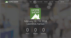 Desktop Screenshot of lawrencehomeshow.com