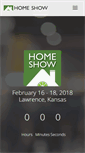 Mobile Screenshot of lawrencehomeshow.com